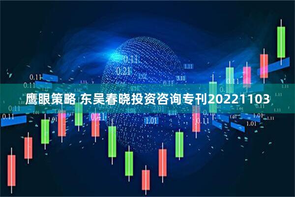 鹰眼策略 东吴春晓投资咨询专刊20221103