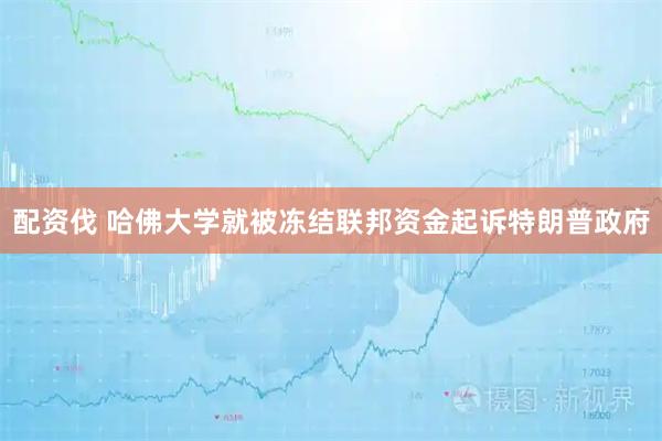 配资伐 哈佛大学就被冻结联邦资金起诉特朗普政府